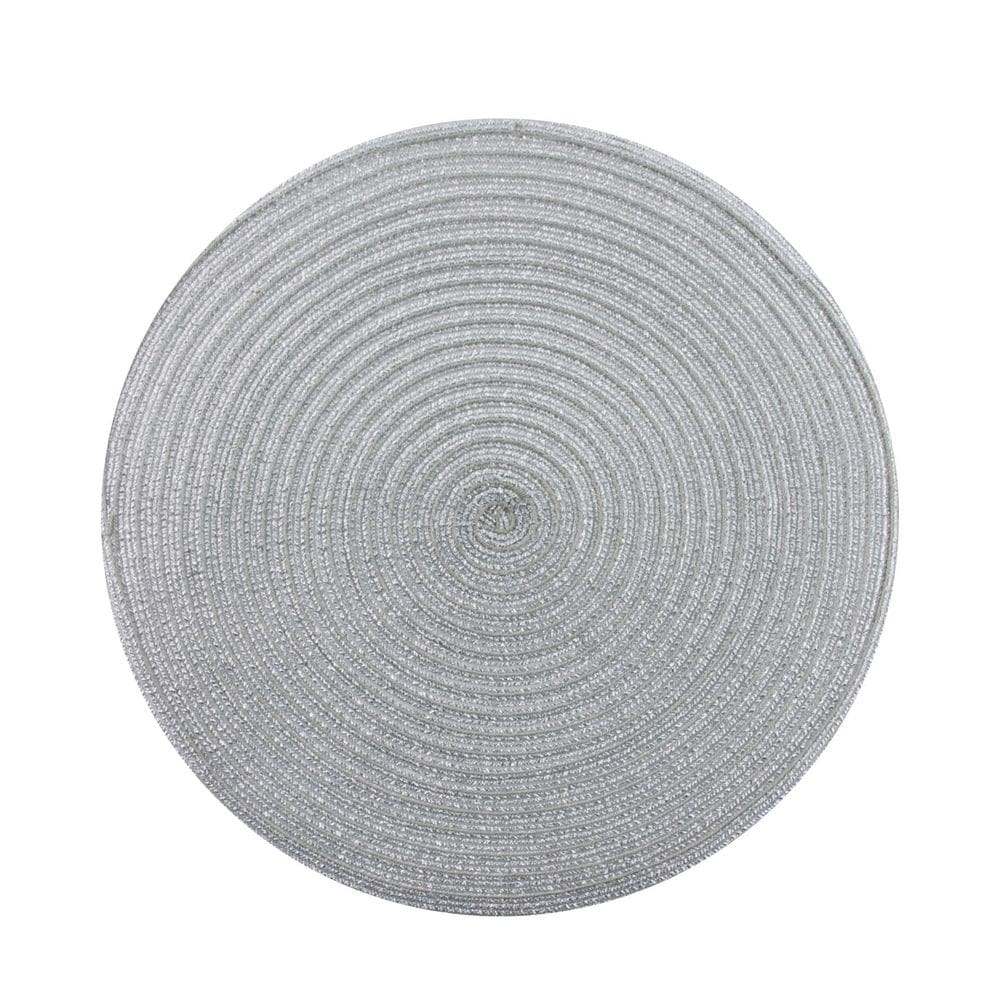 Jogo Lugar Americano Shine Prata 06 Peças - Ja20168