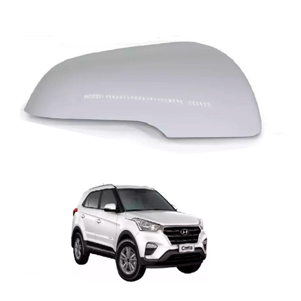 Capa Retrovisor Direito Creta 17 A 21 Branco
