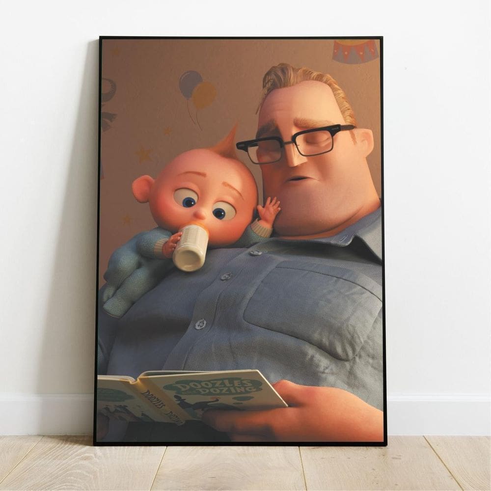 Placa/Quadro Decorativo Senhor Incrível 40X60Cm Ps 2Mm