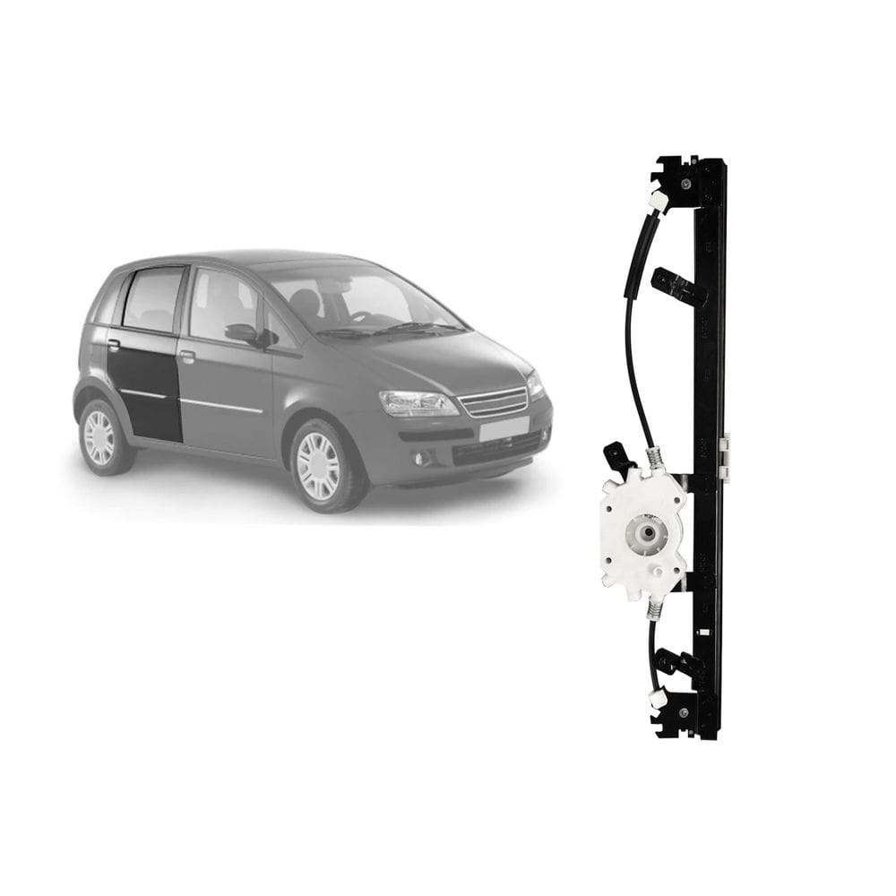 Maquina Vidro Idea Traseiro Esq 2006 A 2016 Para Motor Orig