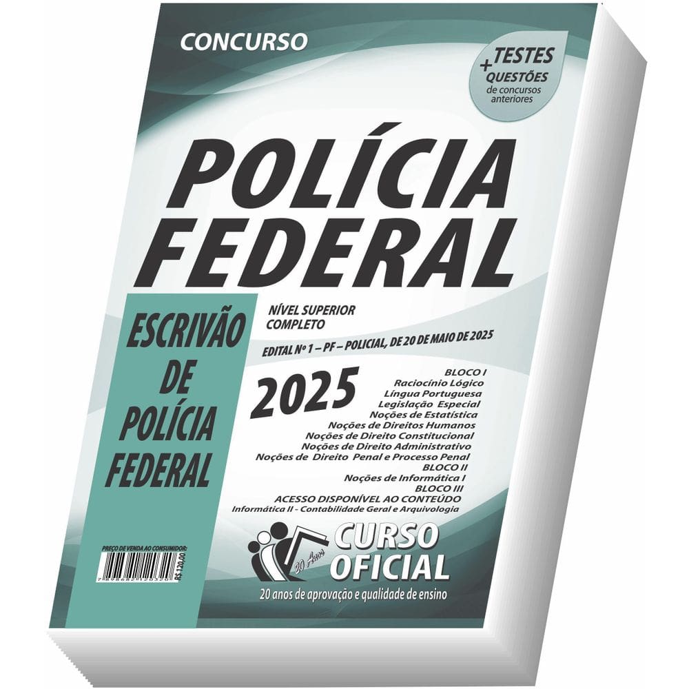 Apostila Pf Escrivão De Polícia Federal