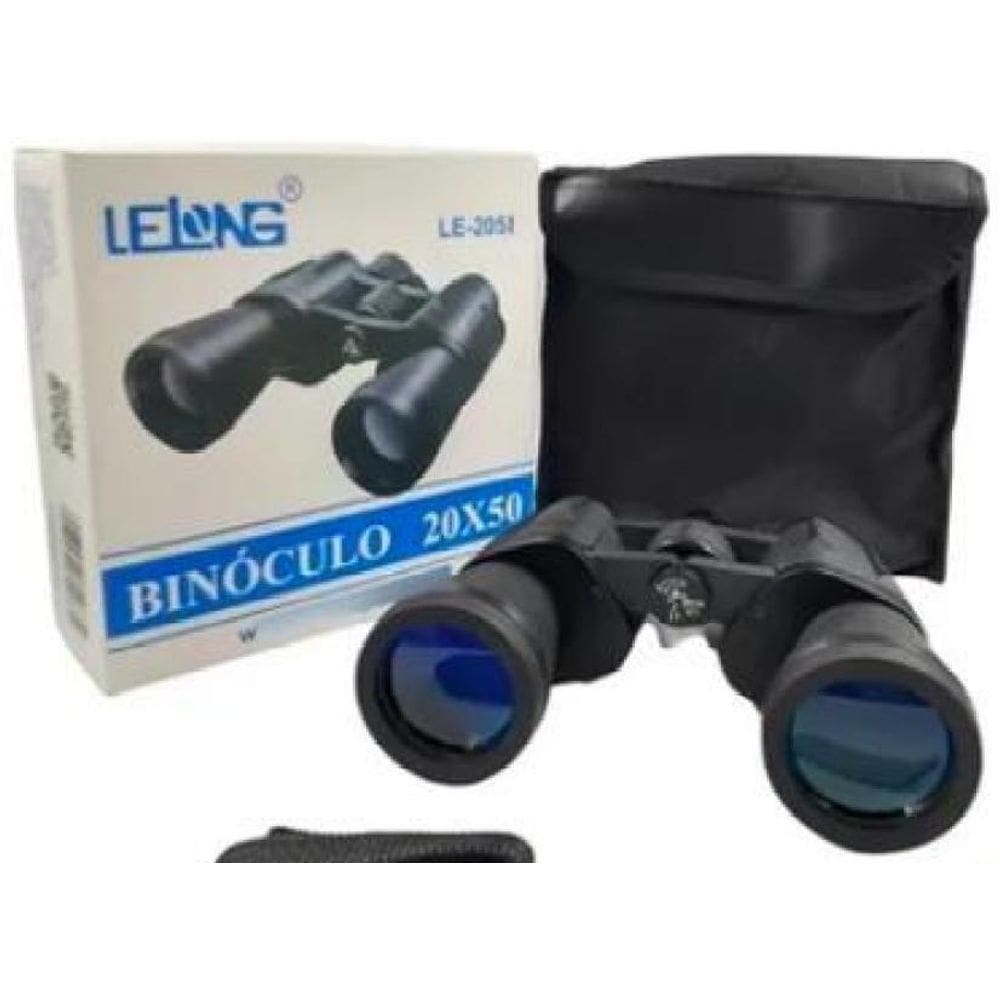 Binóculo Lelong 2051 20X50: Alcance , Preto Alta