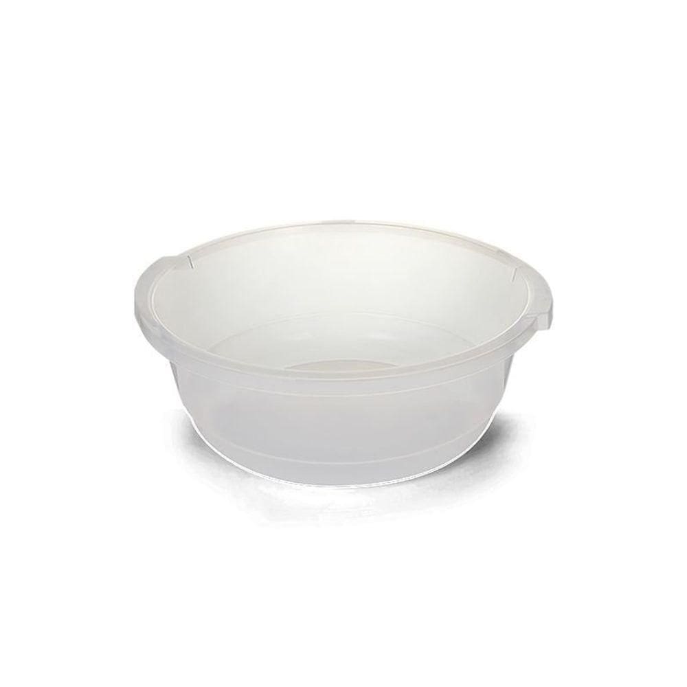 Bacia Plástica Graduada E Resistente Com Capacidade De 11l - Plasvale Transparente