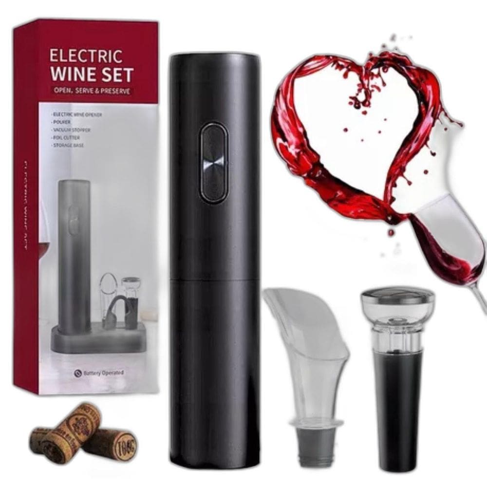 Kit Abridor De Garrafa 4 Em 1 - Barato E Entrega Rápida -