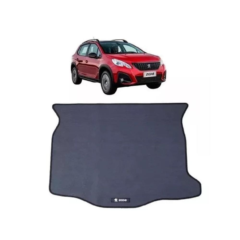 Tapete De Porta Malas Peugeot 2008 Ano 2016 Carpete Luxo