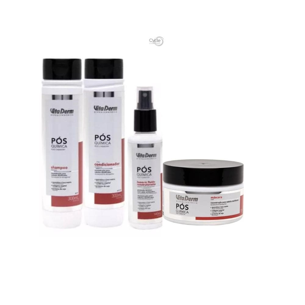 Kit Pós Química Completo Vita Derm