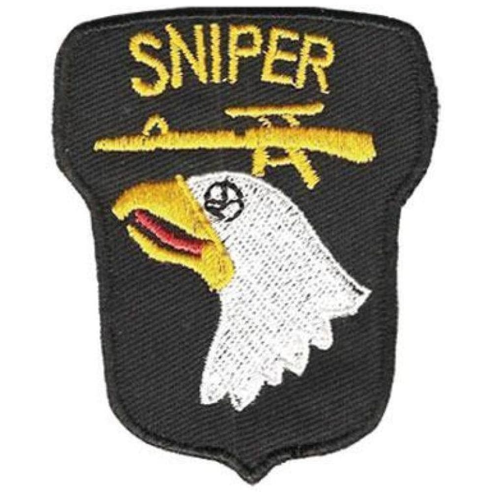 Patch Bordado Sniper Águia Com Fecho De Contato