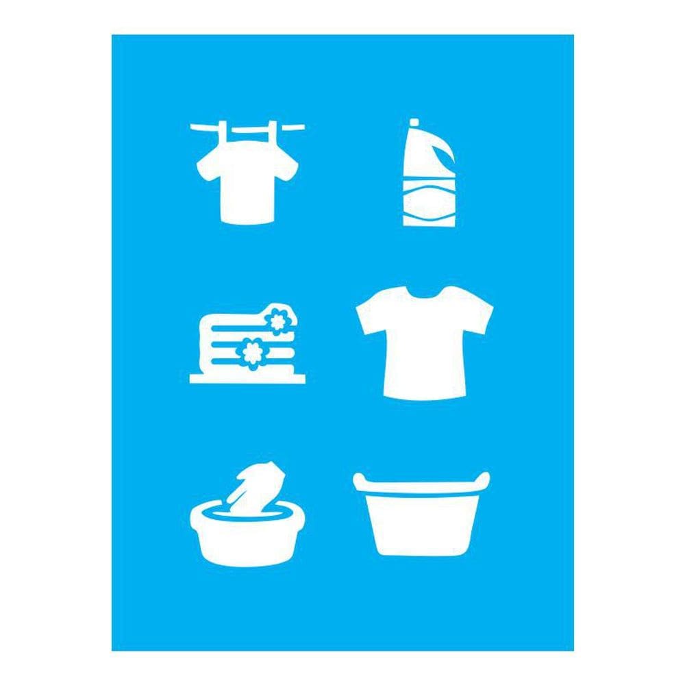 Stencil Tamako Roupas - 15X20Cm - Ref A2734