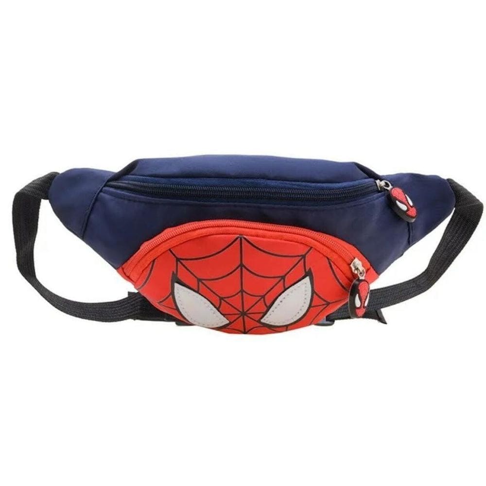 Pochete Infantil Homem Aranha Bolsa Cintura Escolar Mochila
