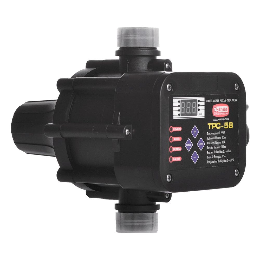 Controlador Eletrônico 1,5 Cv Tpc-58 Monofásico 220v Thebe