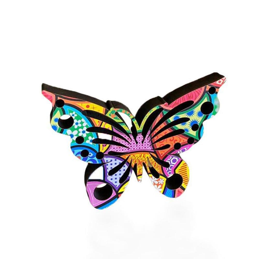 Borboleta Em Mdf Estampa Decoryou - Ref 34