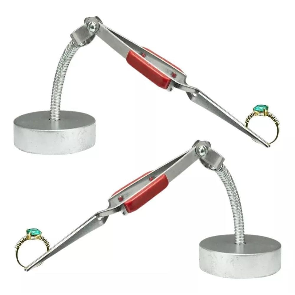 Pinça de Solda Cruzada Terceira Mão - Alta Performance