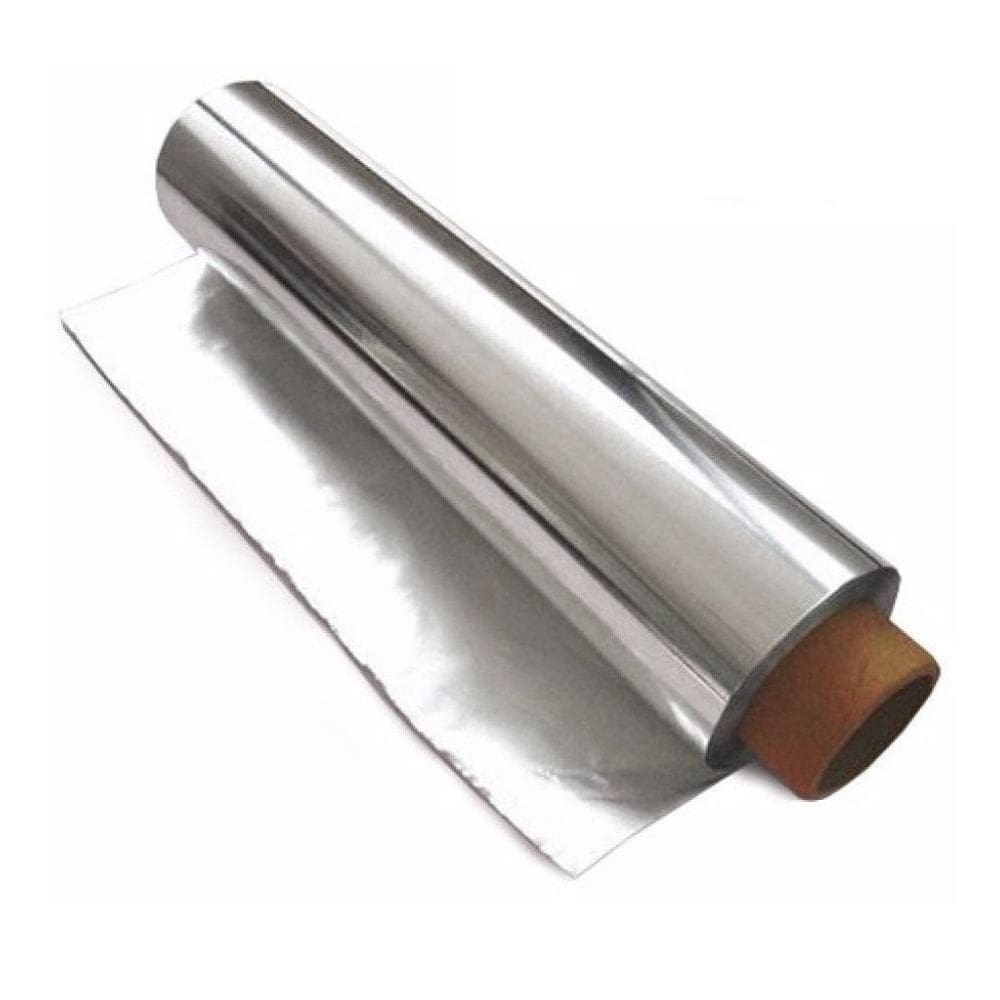 Rolo de Alumínio 30cm x 100m - 6 Rolos | Alumínio Prateado