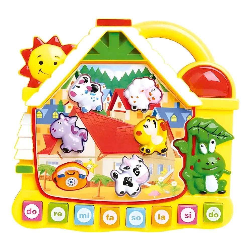 Piano Musical Educativo Paradise - Dm Toys Dmt5529