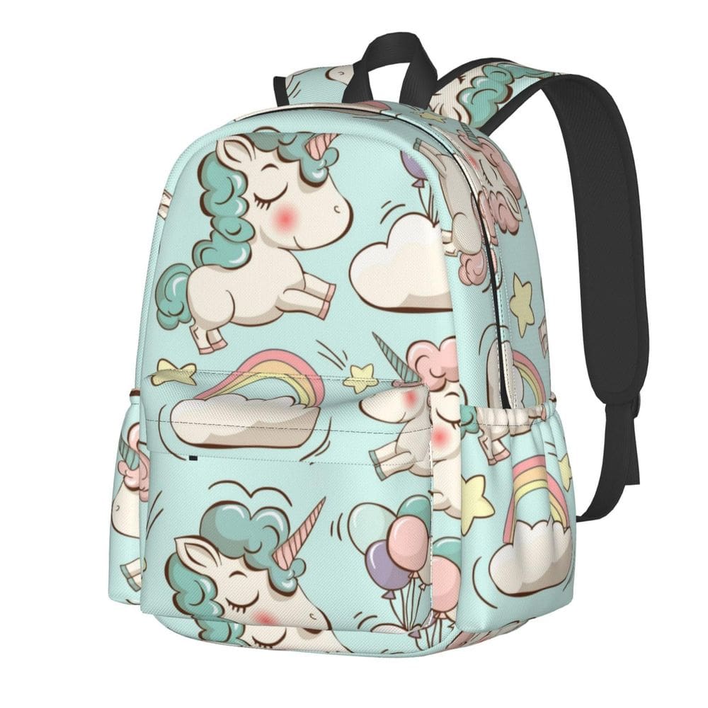 Mochila PEIXEN Cute Animal Rainbow Unicorn para mulheres e homens