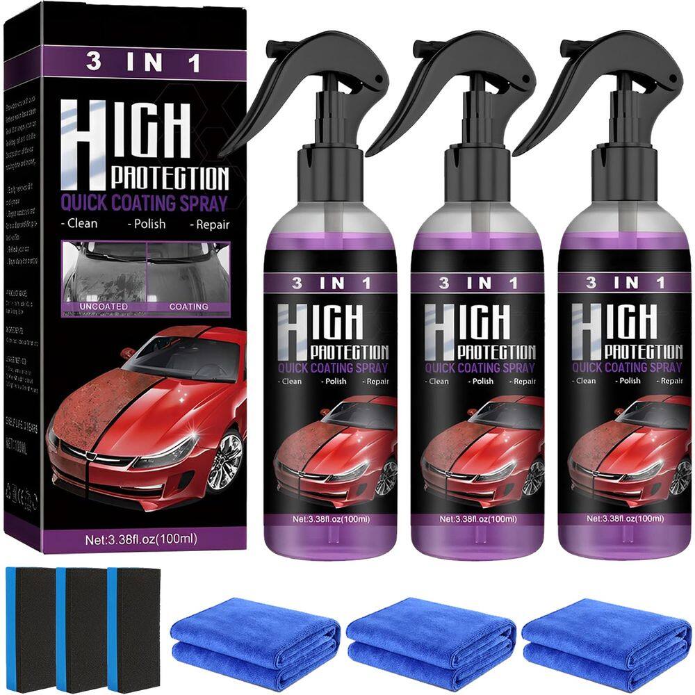 Spray de revestimento de carro TOMEILAR Newbeeoo High Protection 3 em 1