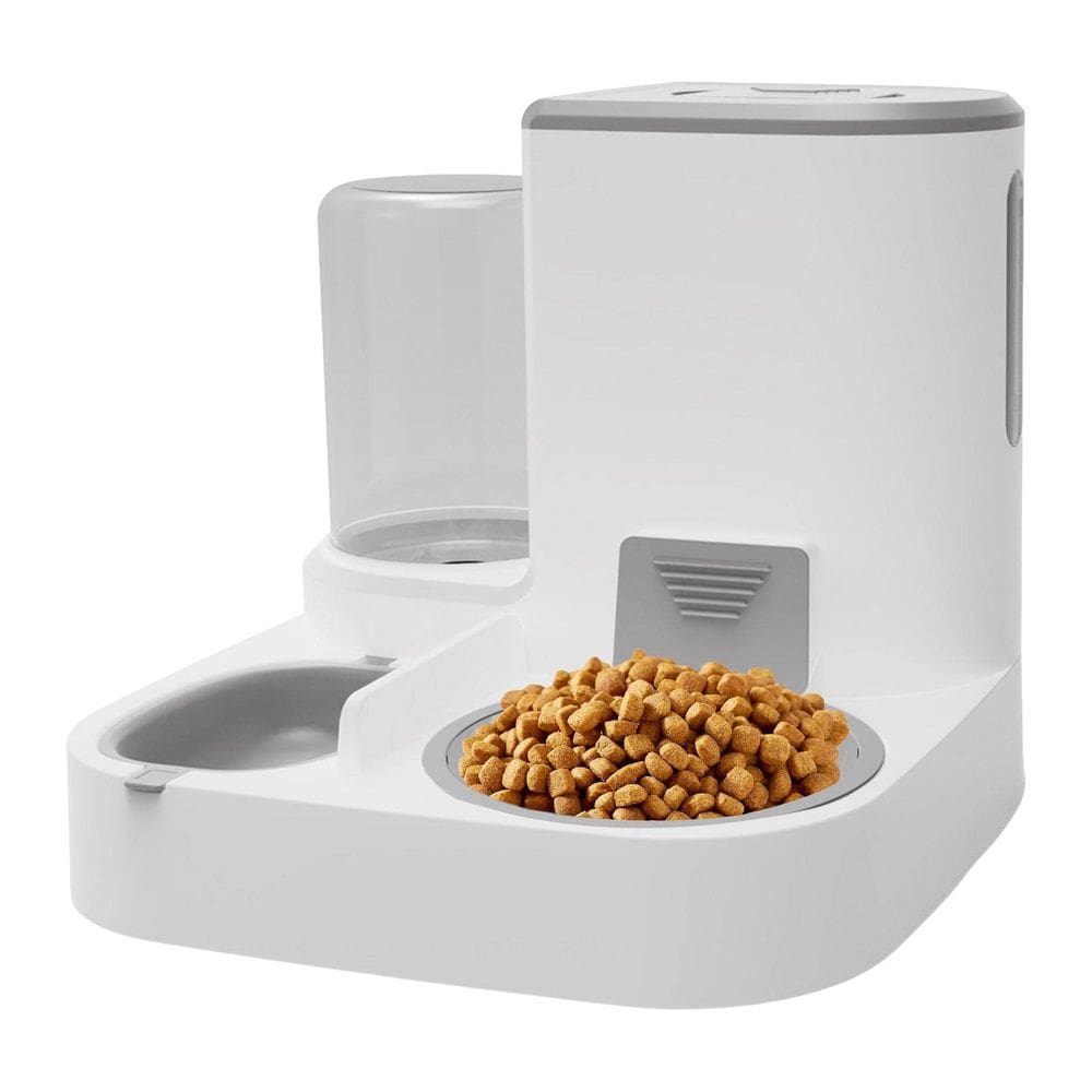 Alimentador e bebedouro para animais de estimação Cambbiy Cat Water Dispenser 2 em 1