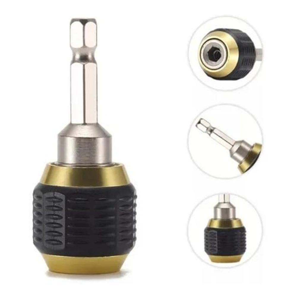 Adaptador Mandril Para Furadeira Parafusadeira Engate Rápido