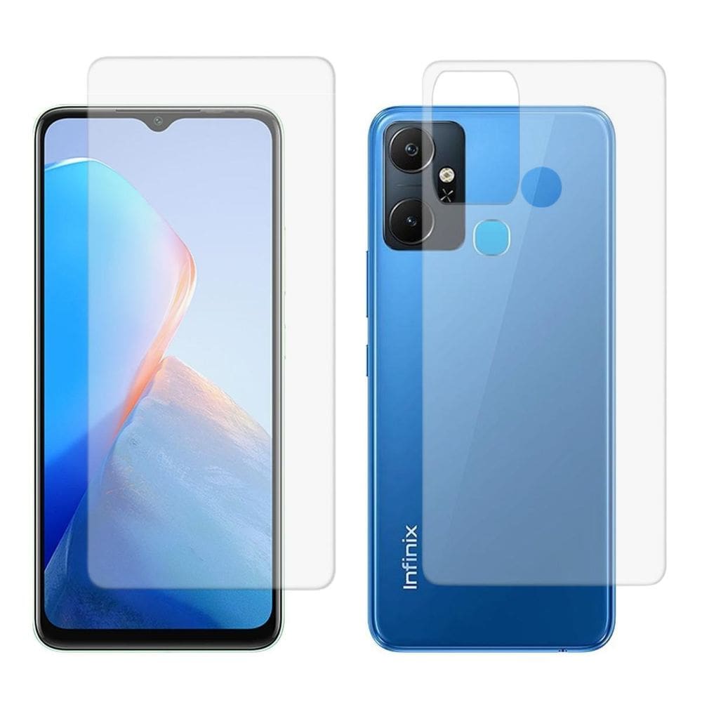 Pelicula Hidrogel Frente E Verso Para Infinix Smart 6 Plus
