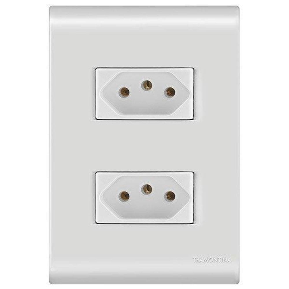 Conjunto 2 Tomadas 10A - Tramontina Liz - 57170065