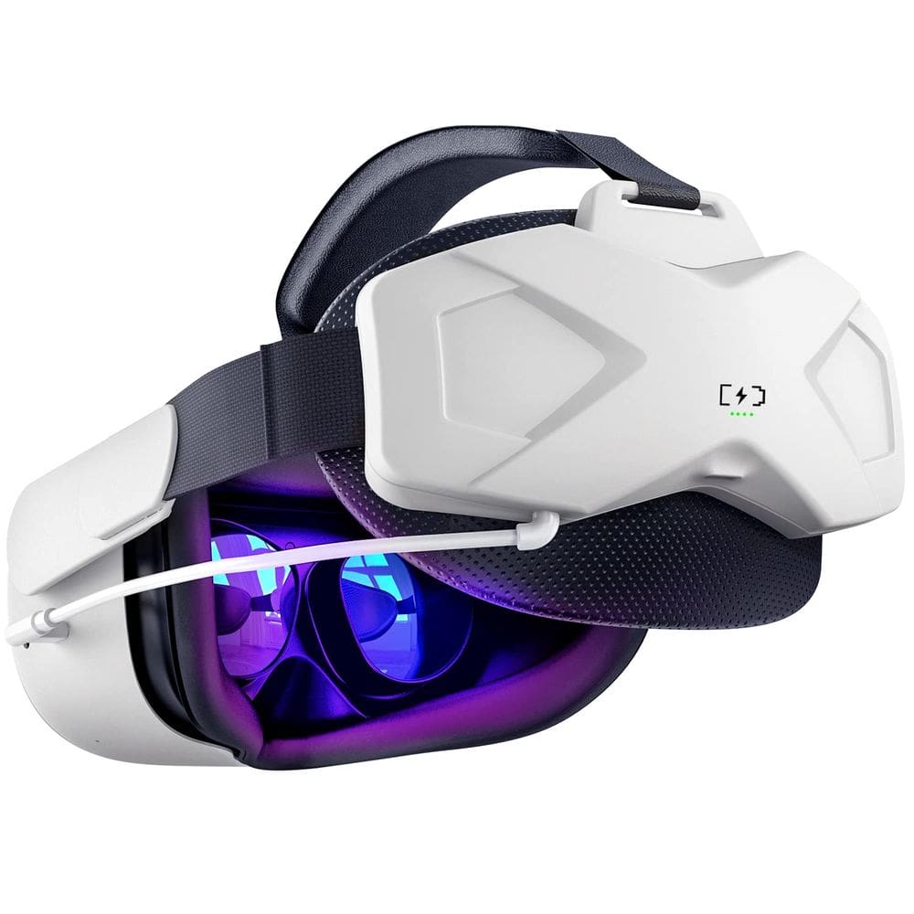 Alça de cabeça Oculus Quest 2 Elite Strap com bateria de 5000mAh