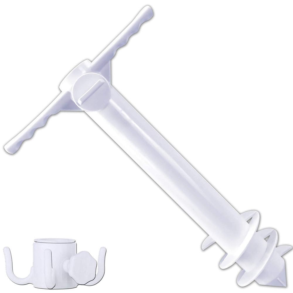 Soporte Ancla para Sombrilla de Playa IUUU con Tornillo de 3 Niveles