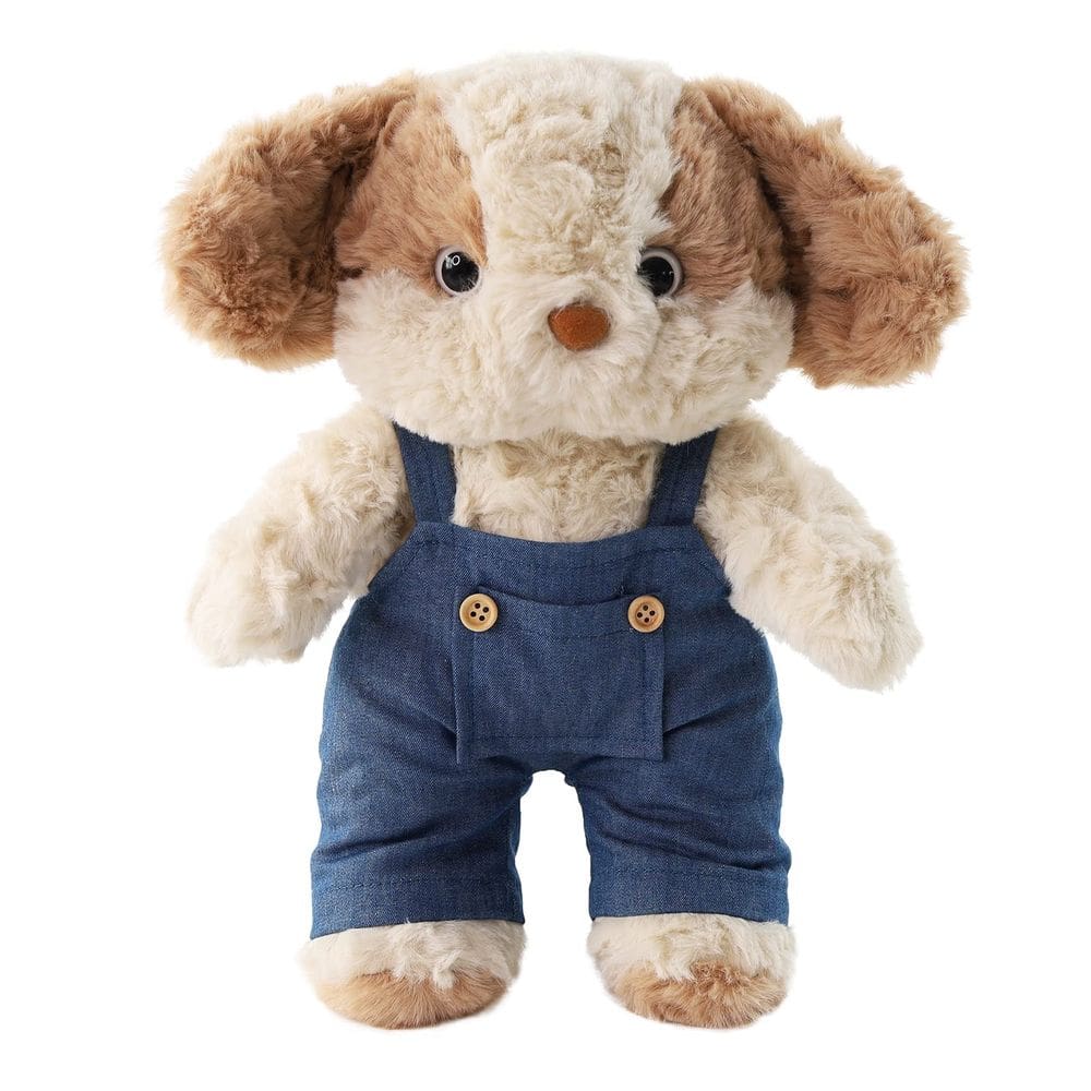 Bicho de pelúcia Sew Butiful Cavalier King Puppy 30 cm com jeans