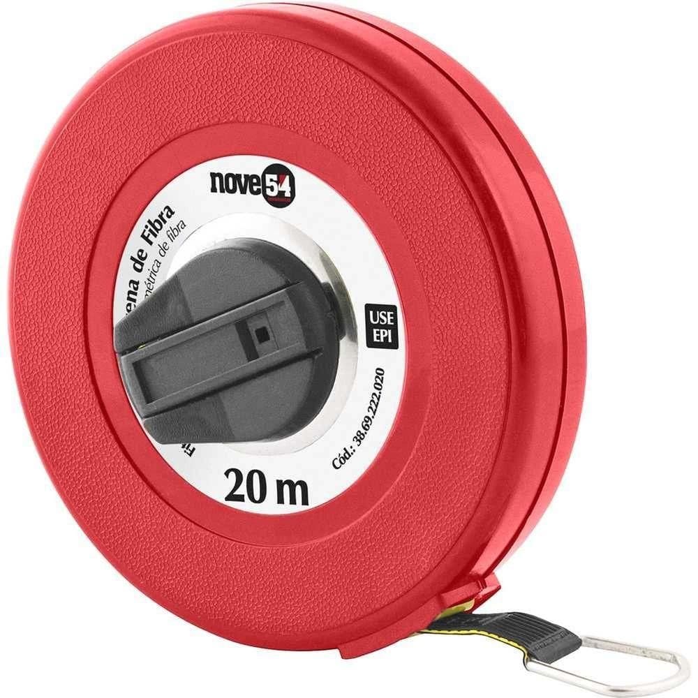 Trena De Fibra Longa, Caixa Fechada, Com 20 M, Nove54 Ostenvonder