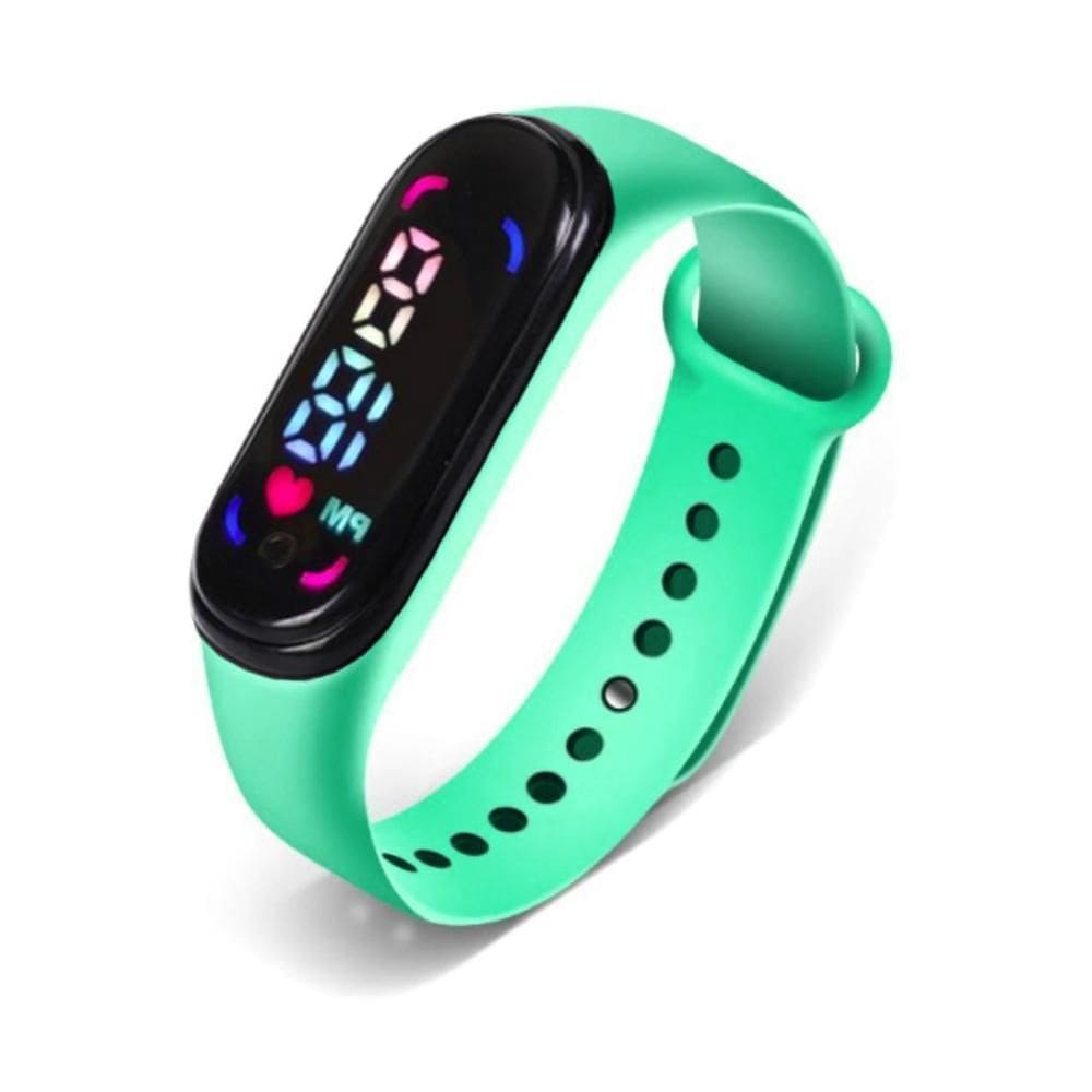 Relógio Digital Esporte Bracelete Led Adulto Infantil Barato