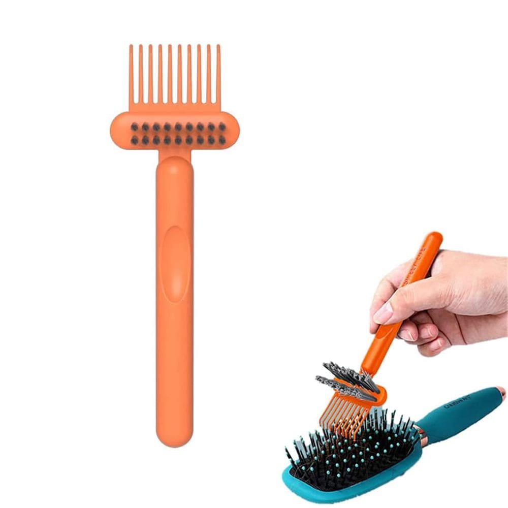 Escova de limpeza de pente YQkoop 2 em 1 Limpador de escova de cabelo