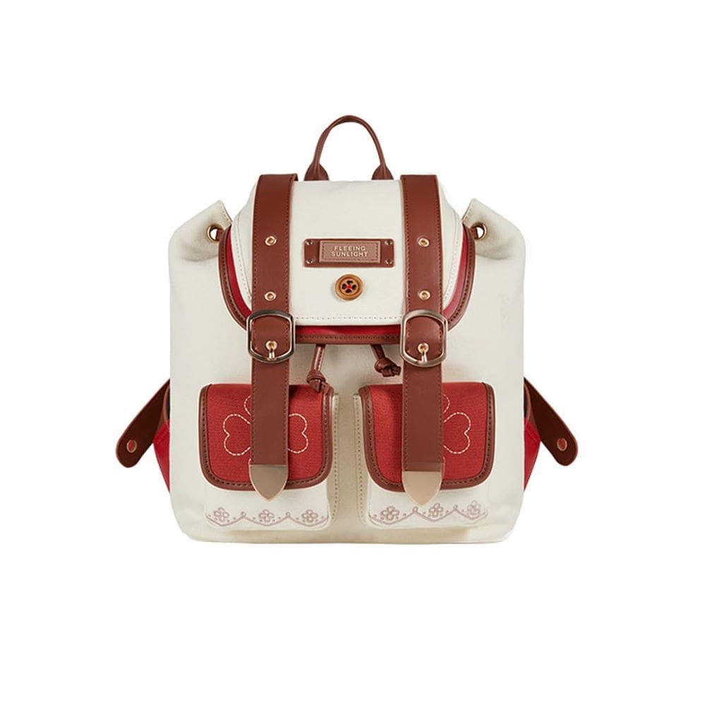 Mochila RZAHUAHU Klee Cosplay Game Thematic Bege Small