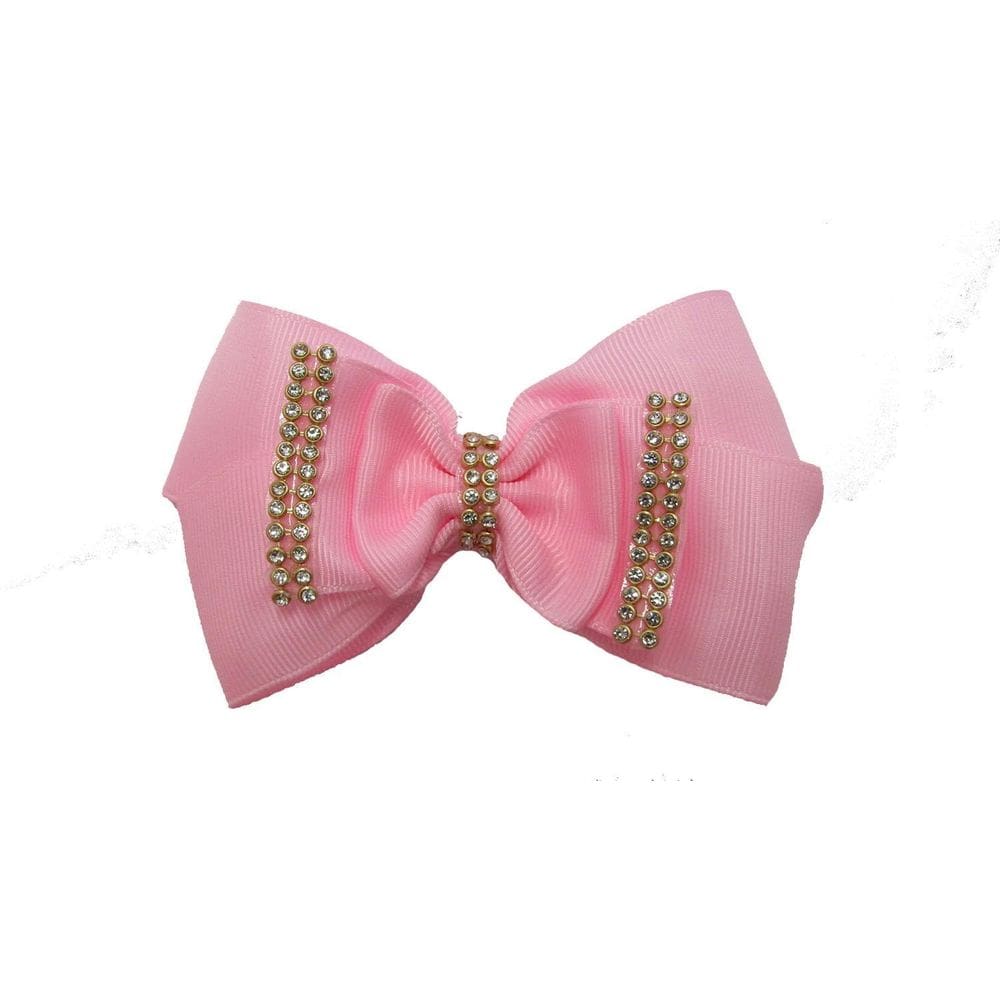 Laço Rosa De Cabelo Adulto Elegante De Luxo-No