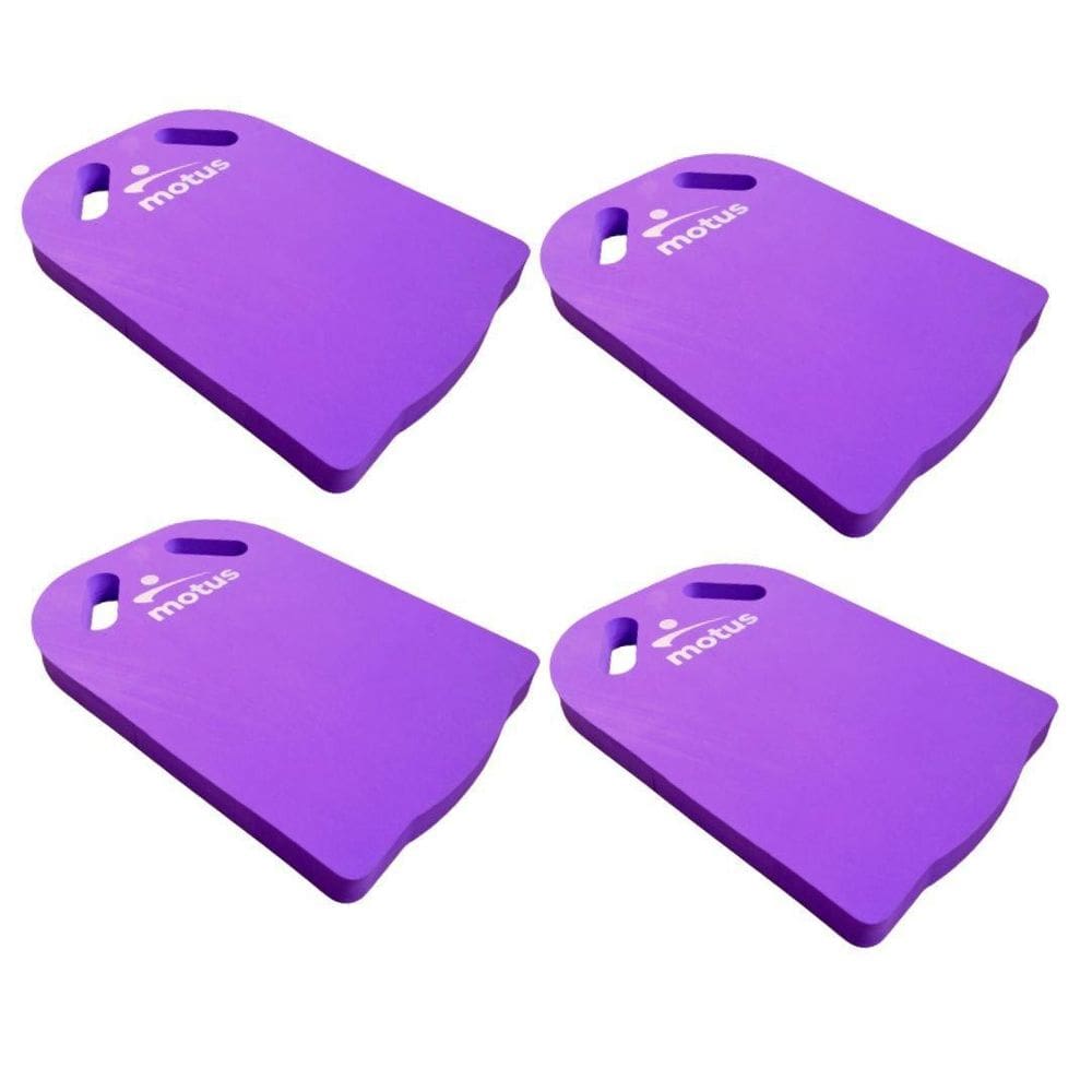 Kit Com 04 Pranchas De Natação Em Eva Furos Para Pegada