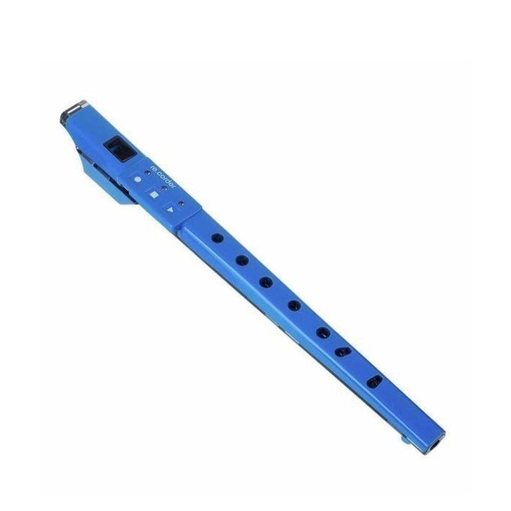 Flauta Doce Digital Re Corder Azul Soprano Classica