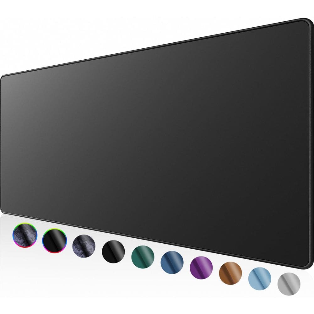 Tapete de mouse para jogos KTRIO Large Micro-Weave 80x30cm preto