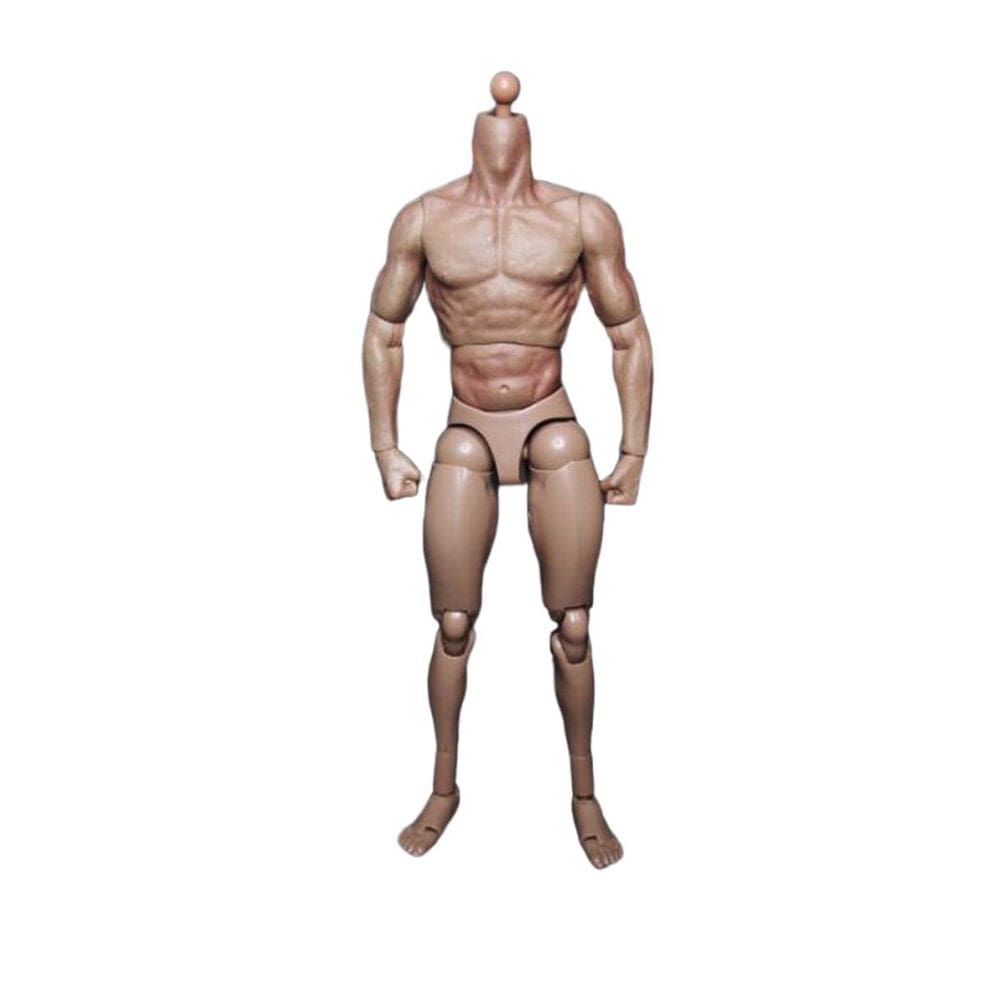Action Figure Body Doll Masculino Musculoso, Escala 1/6, com 30 pontos