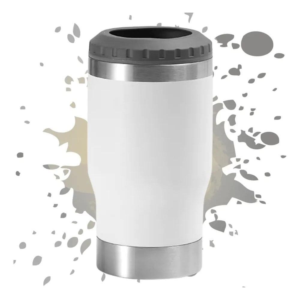 Copo Térmico Suporte De Copo 5 Em 1 Porta Long Neck E Branco