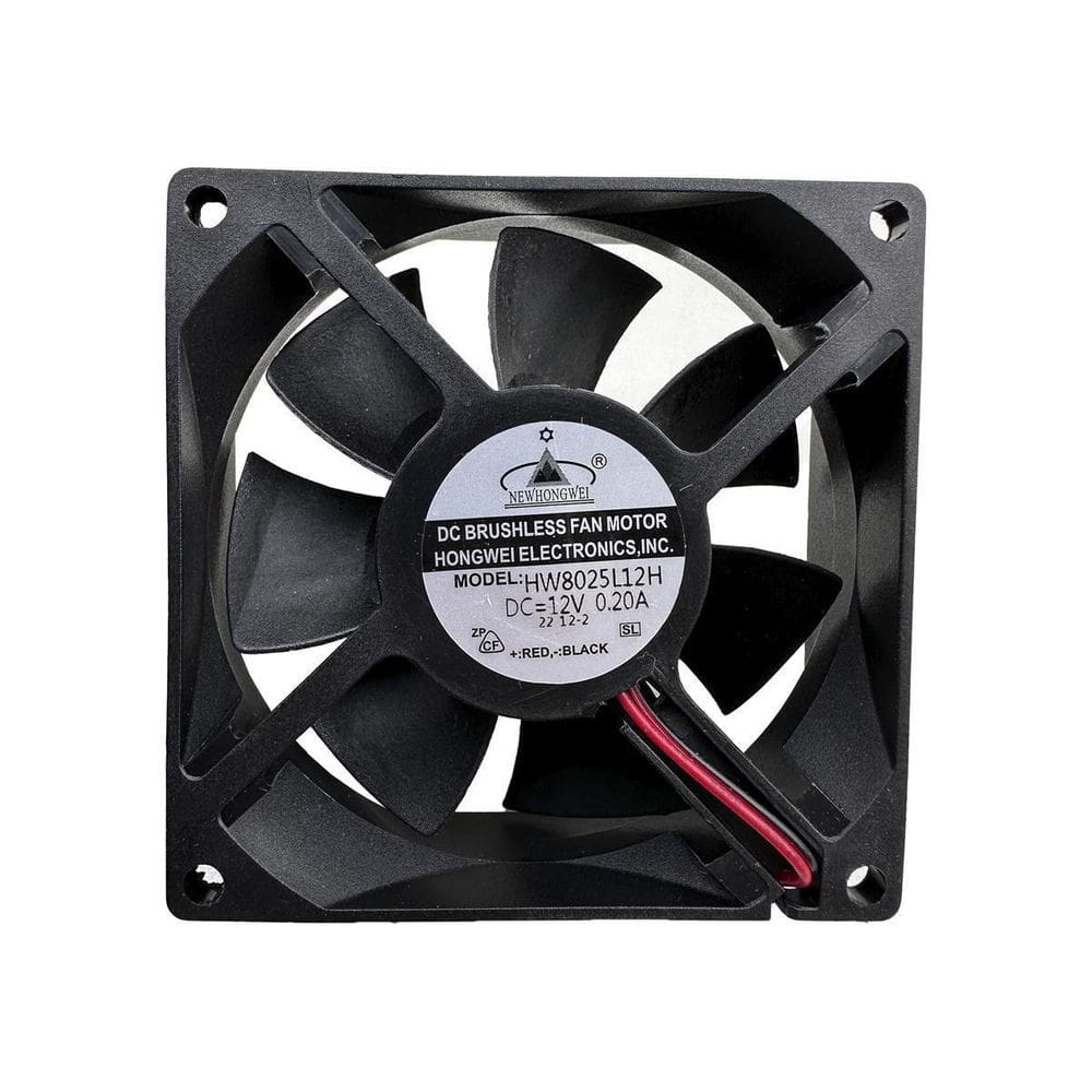 Cooler 8X8Cm 12V Para Projetor Holográfico 5W Rgb