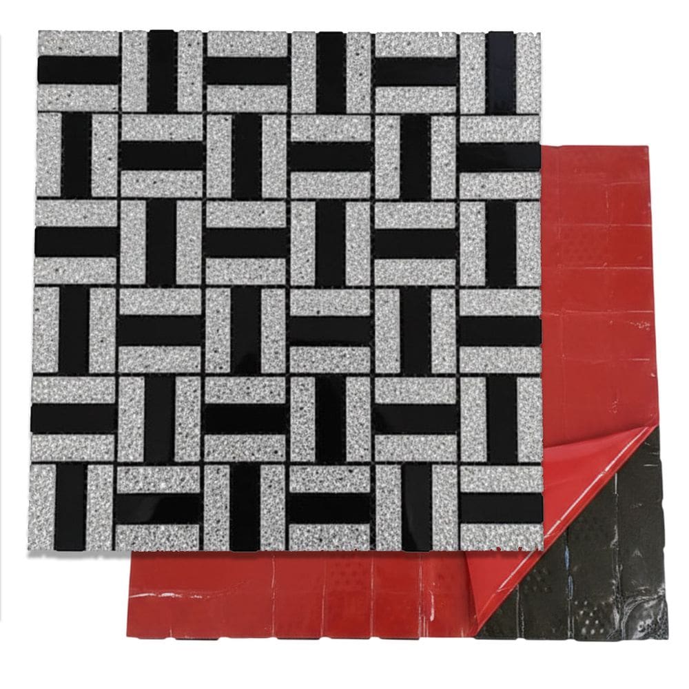 Pastilha Vidro Adesiva Brilhante Cozinha Banheiro Salao Casa Decoracao