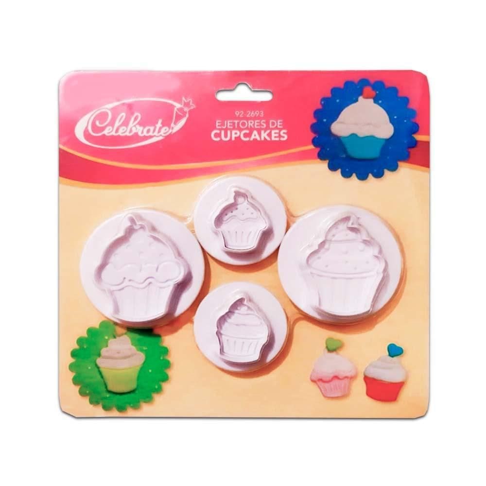 Kit Ejetores De Cupcake Confeitaria 4 Peças