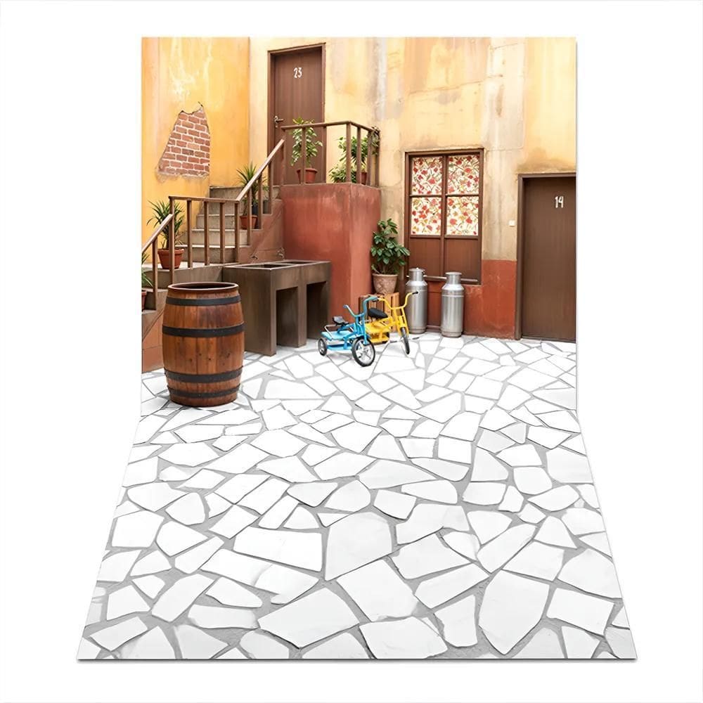 Fundo Fotográfico Vila Do Chaves Em Tecido 1,75 Chaves Pn-01