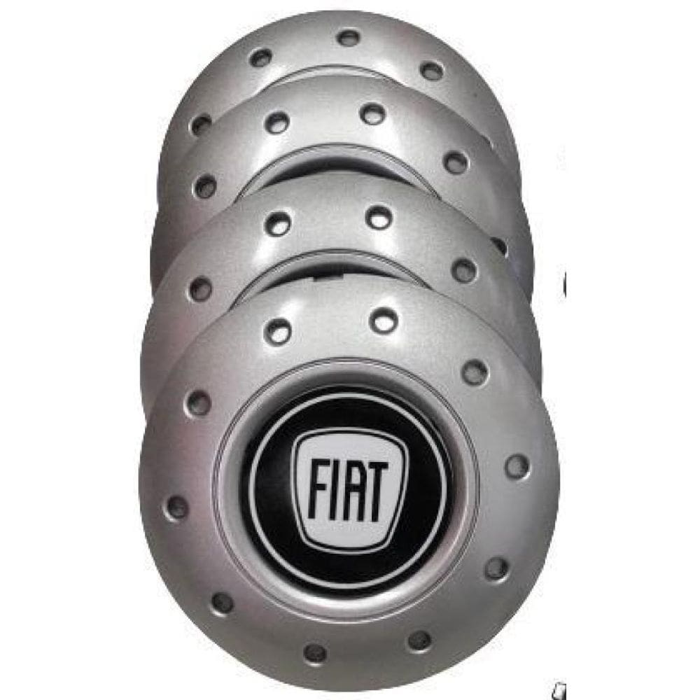 Calotas Miollo Fiat Palio Aro 15 2007/2017 Amarok Prata