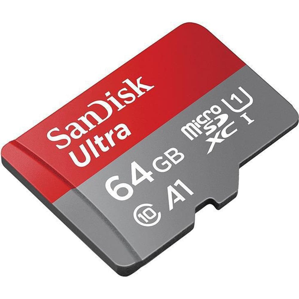 Cartao Micro Sd Sdxc Sandisk Ultra 64Gb C10 A1 100Mb/S