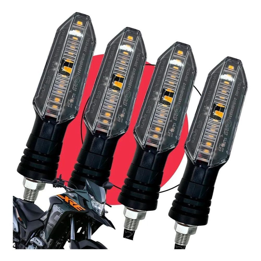Pisca Seta Led Universal Moto: Twister, - Seta Intermitente