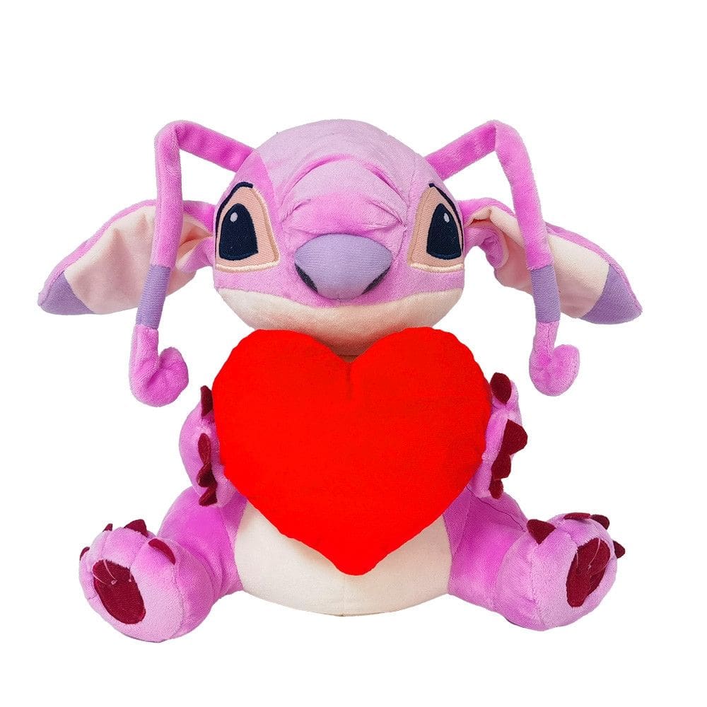 Pelucia Angel Coracao Com Mecanismo Luz e Som 30Cm Multikids - BR1514