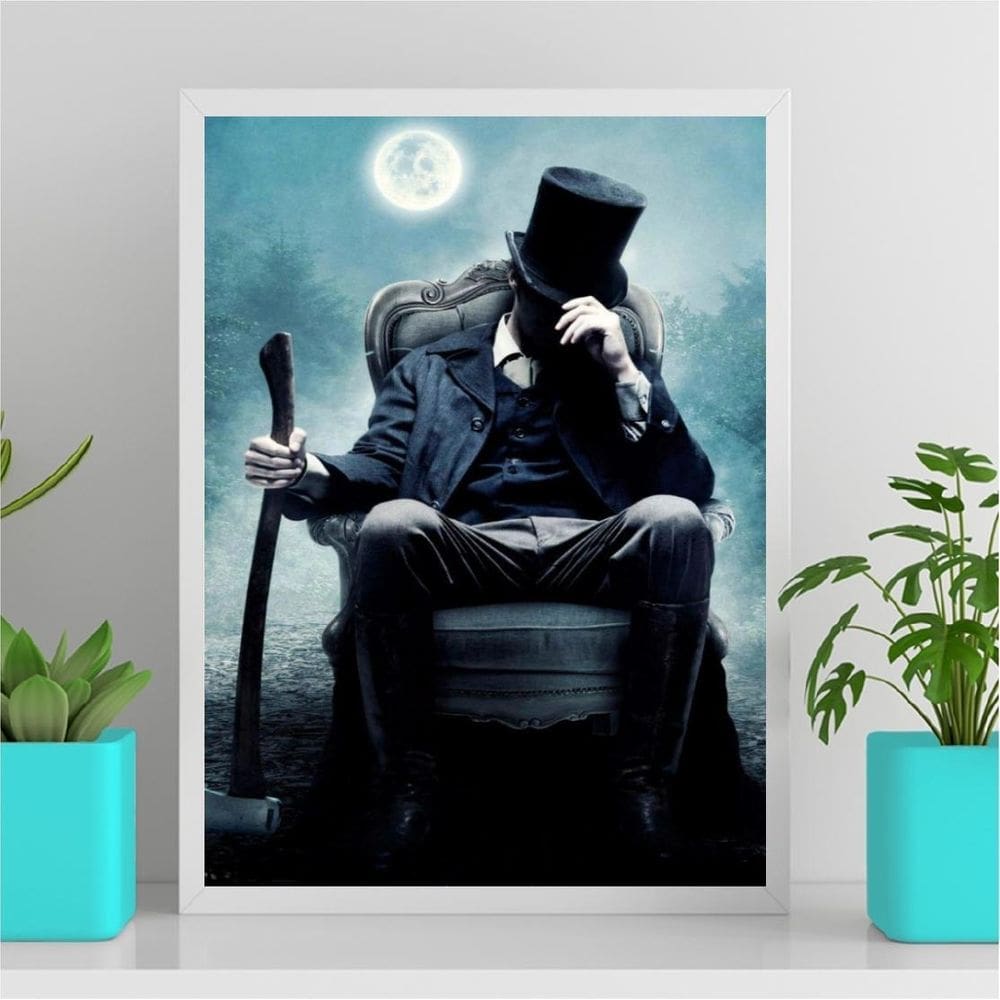 Quadro Tranca Rua Das Almas 33X24Cm - Com Vidro Branca