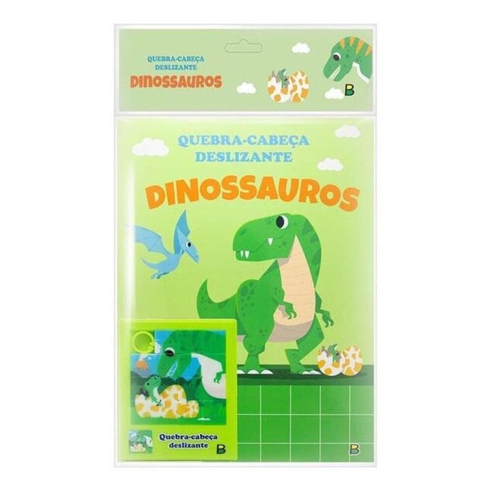 Quebra-Cabeça Deslizante: Dinossauros