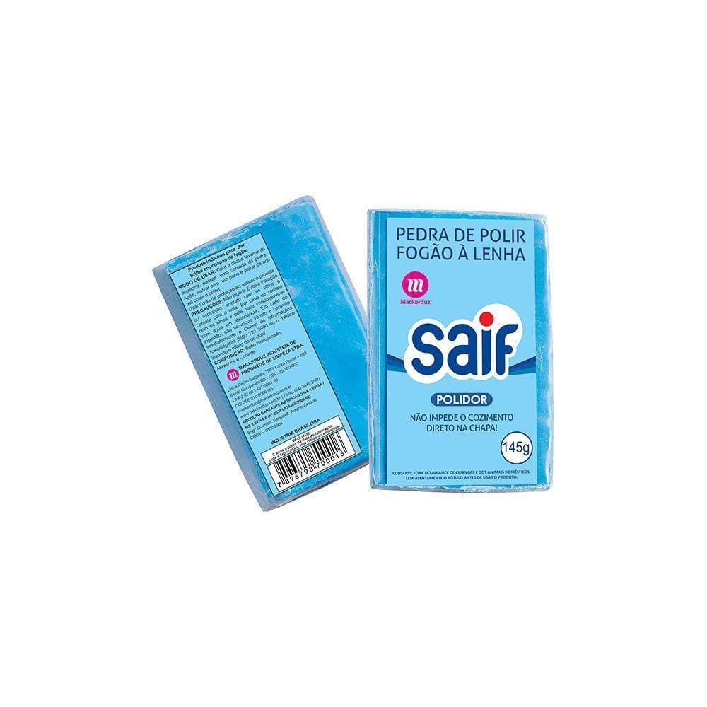Pedra De Polir Fogão A Lenha Saif 145g