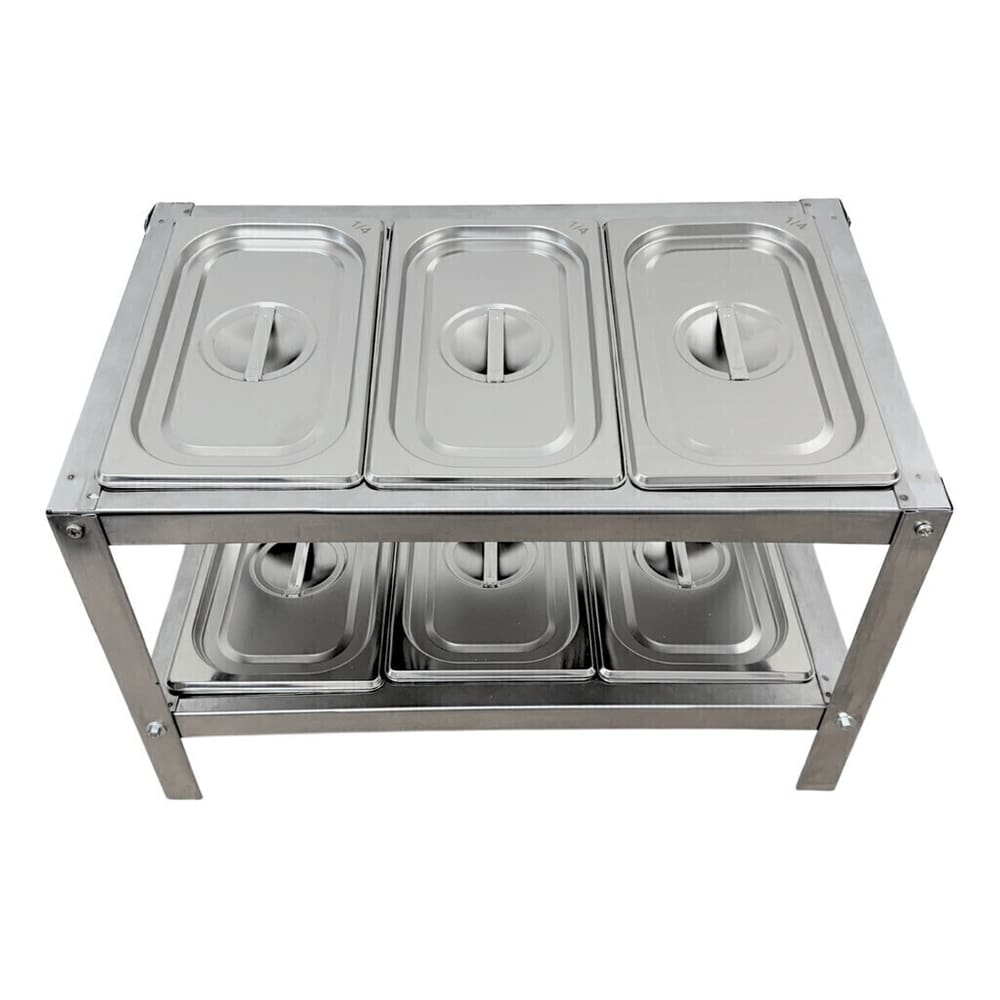 Condimentadora 54X6c1/4X100 Com Tampa