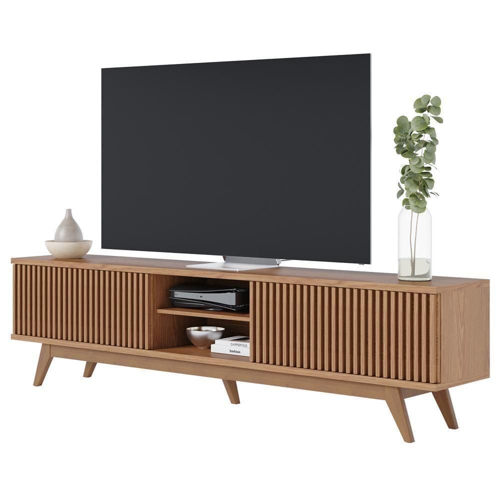 Rack Bancada Para 75 Pol. Martires C05 Freijó - Mpozenato